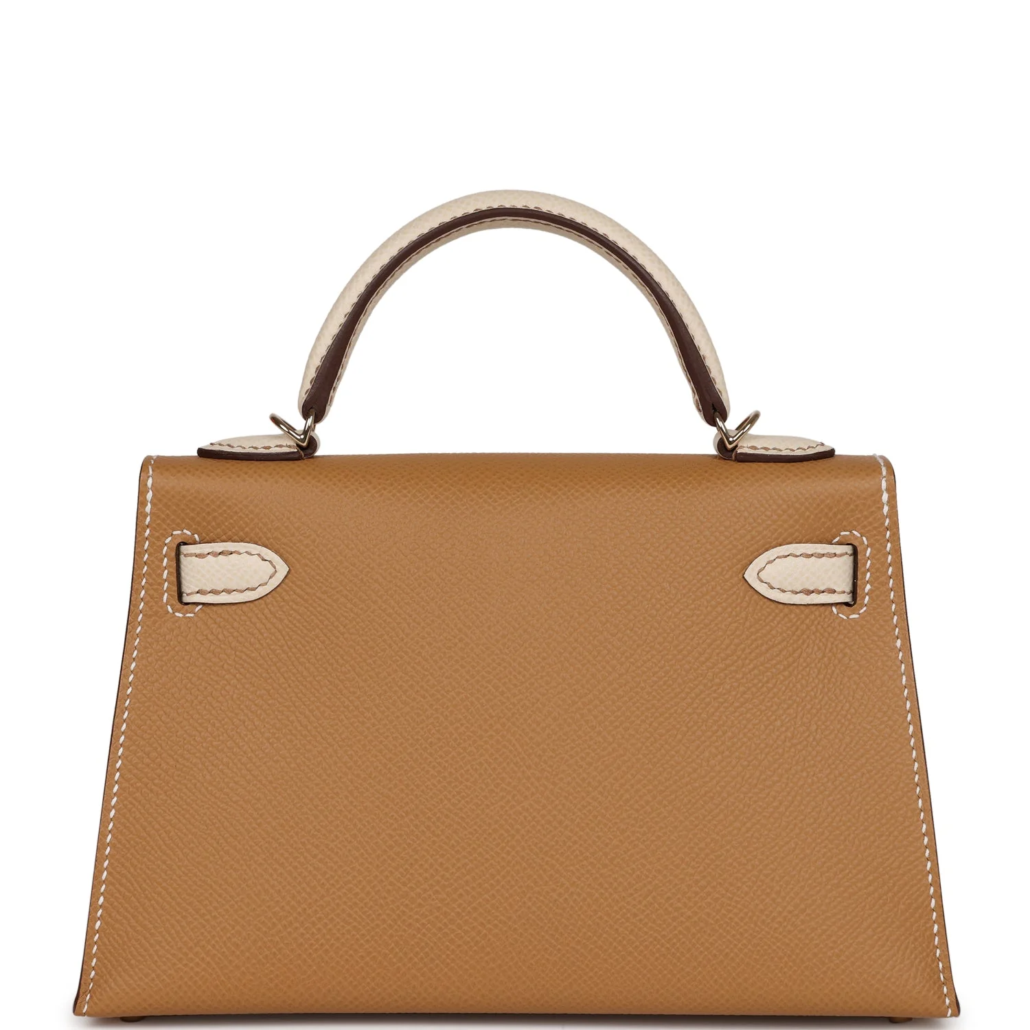 Hermes Special Order (HSS) Kelly Sellier 20 Biscuit and Craie Epsom Permabrass Hardware