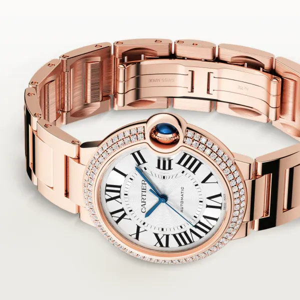 BALLON BLEU Diamond Rose Gold 36mm