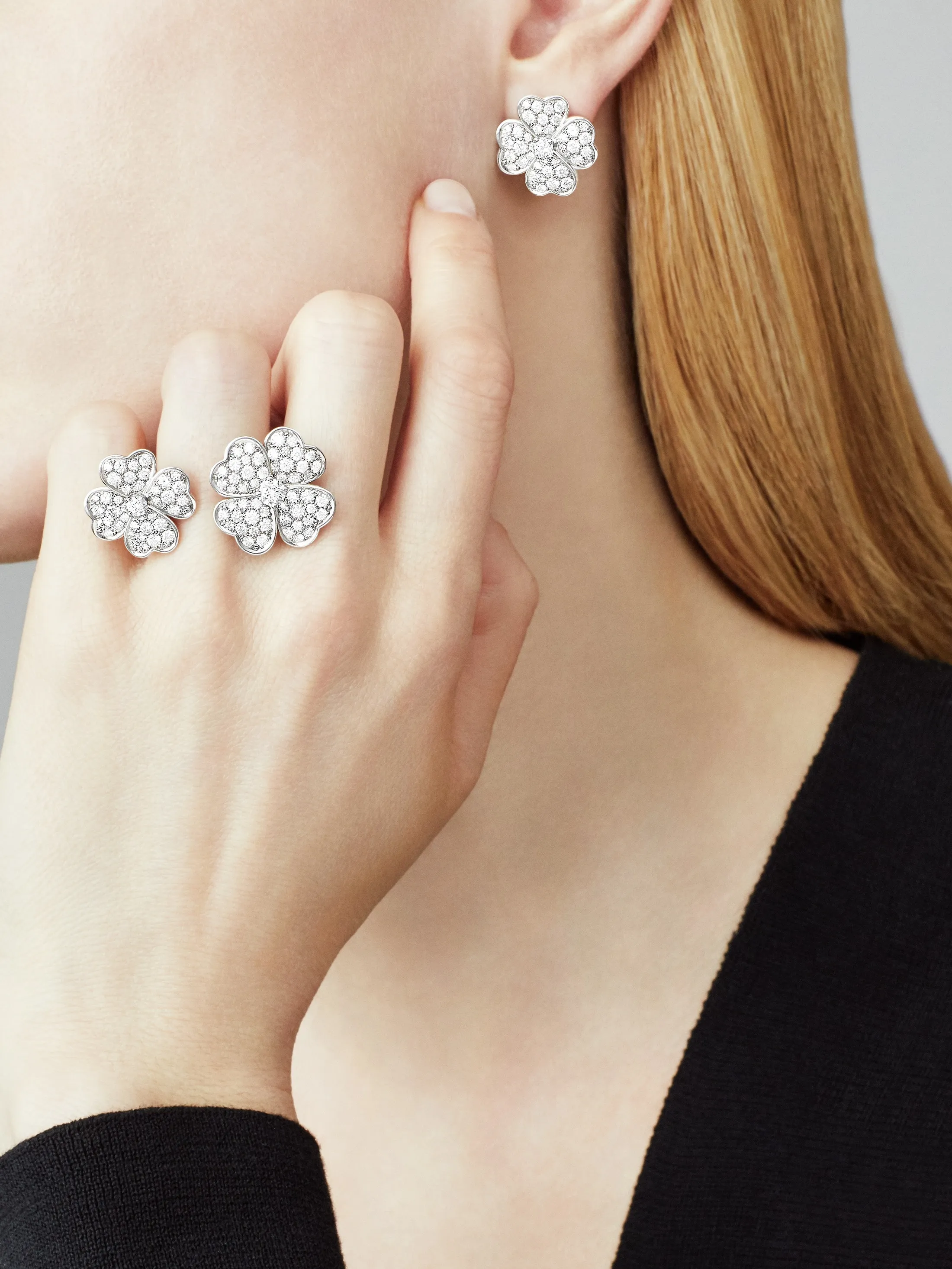 Cosmos earrings, small model