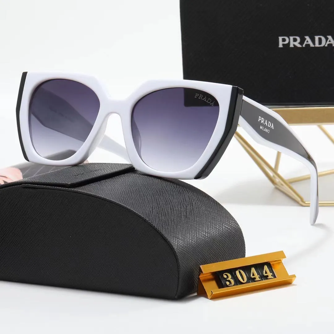 4-color fashion PA letter double color matching polarized sunglasses