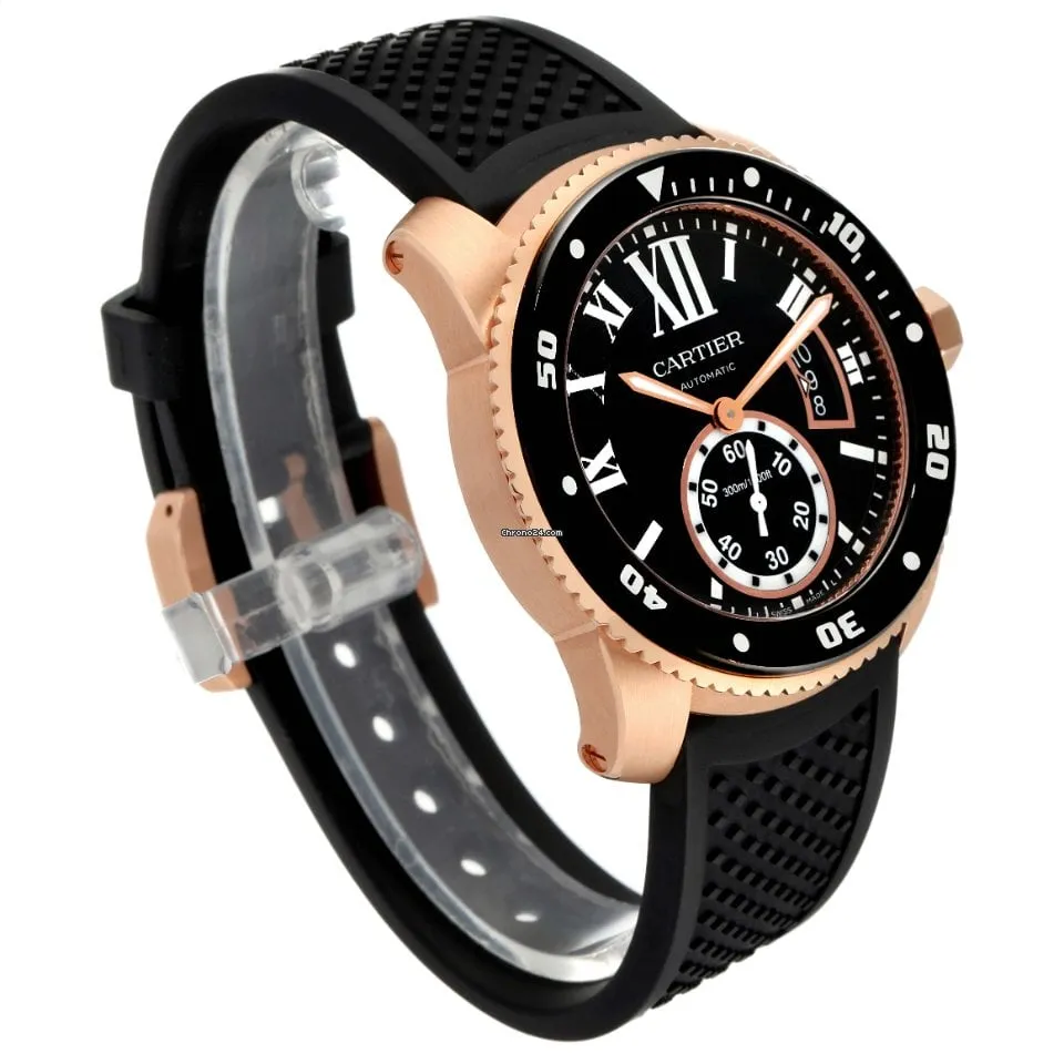Calibre Rose Gold Black 42mm