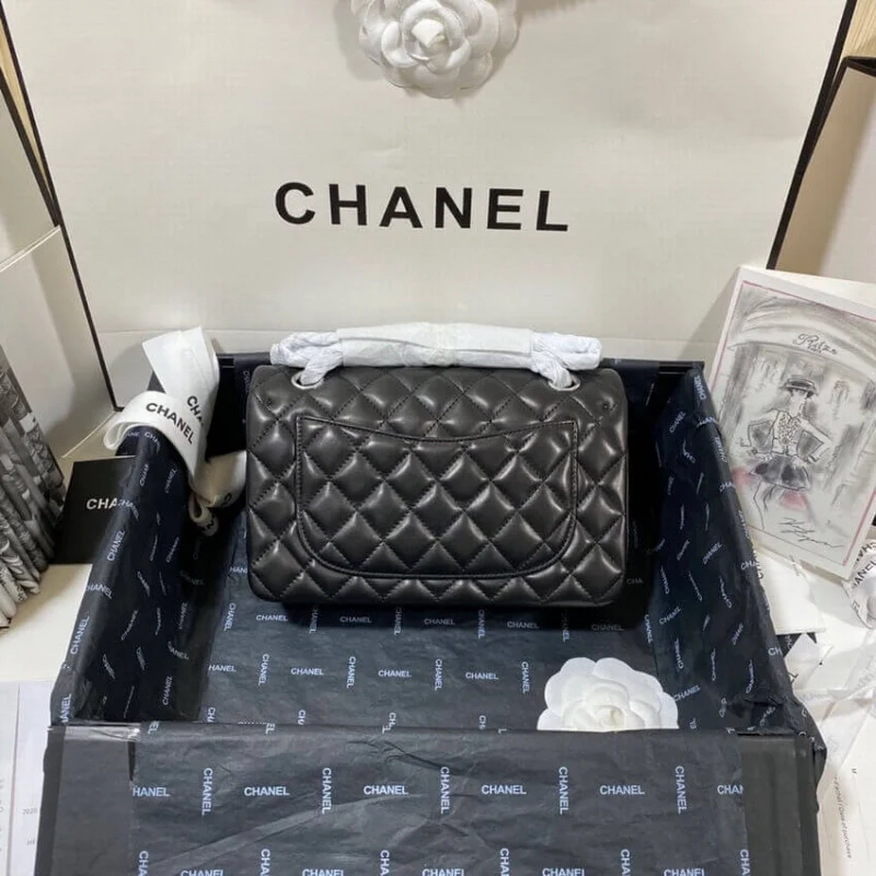 Chanel Small Class-Double Flap Bag A01113 In Lambskin