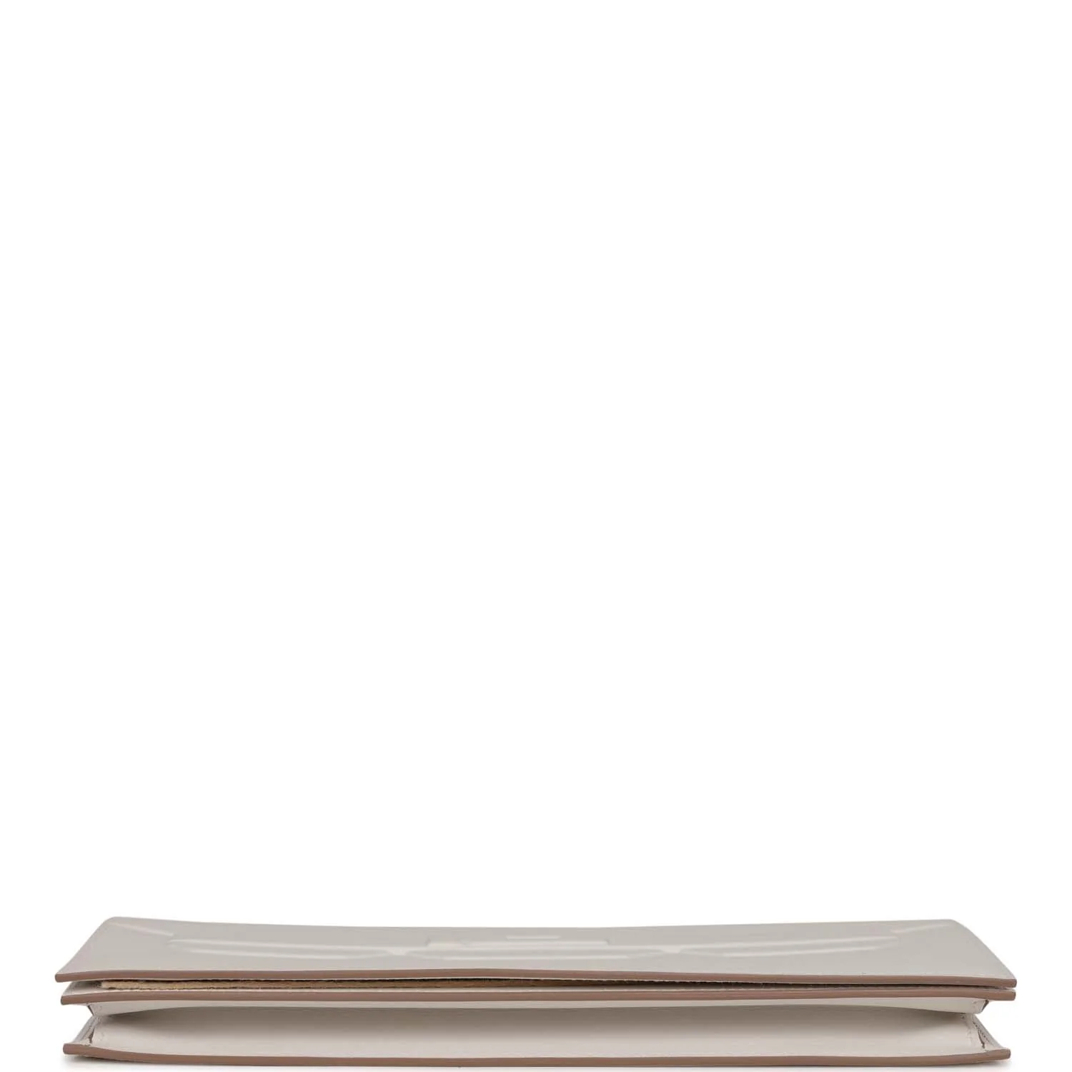 Hermes Shadow Kelly Cut Gris Pale Swift