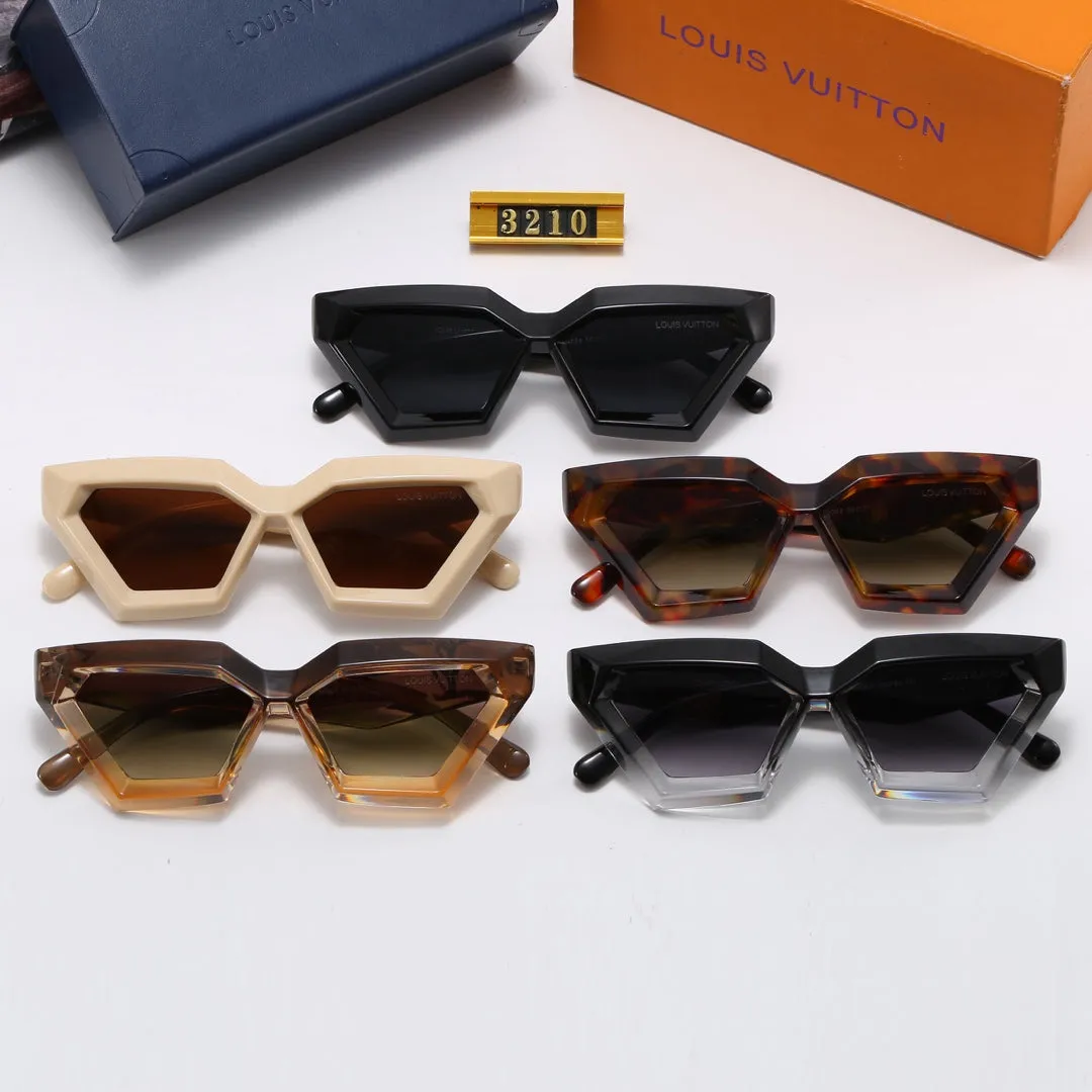 5 colors fashion water chestnut cat-eye polarized sunglasses