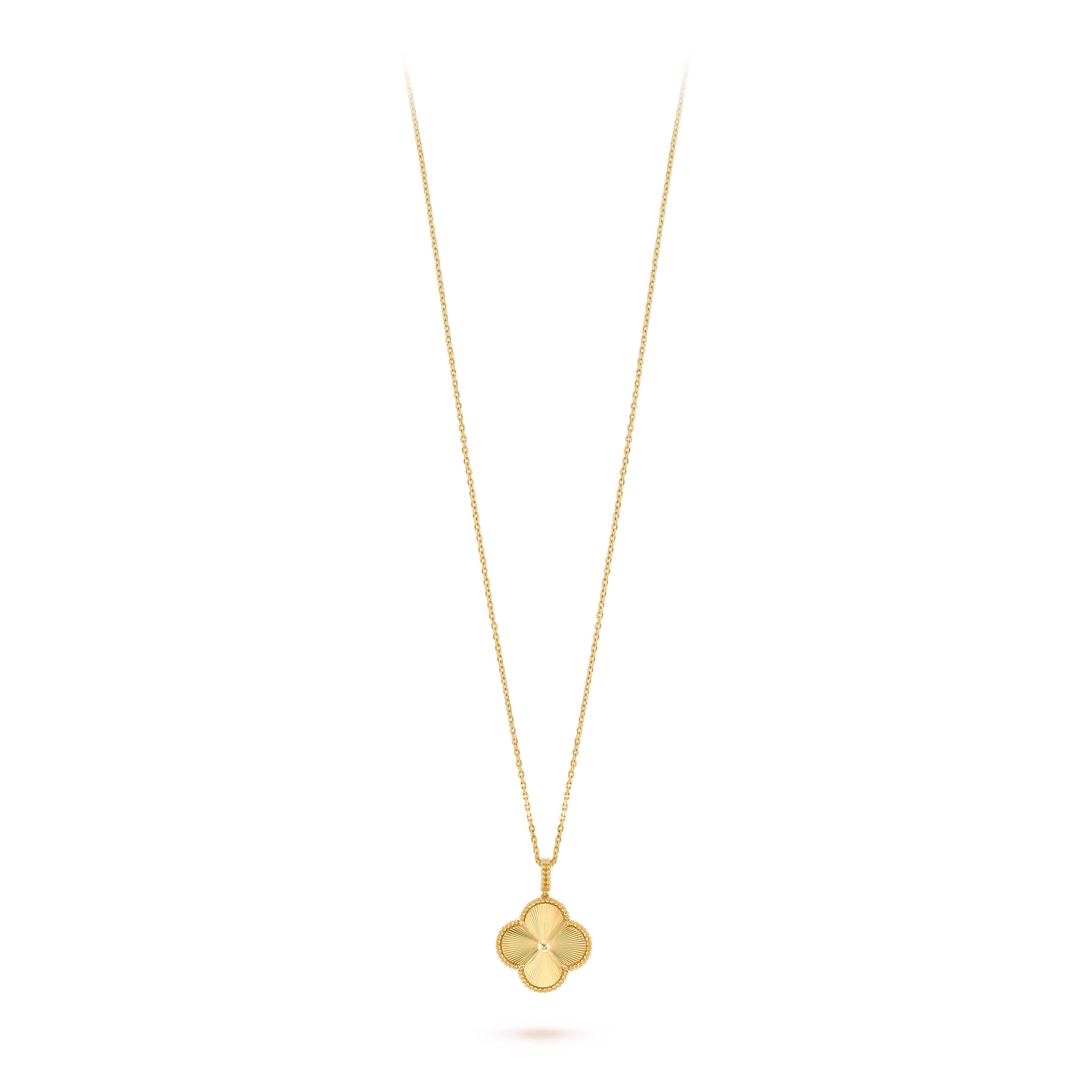 Van Cleef&Arpels VintageMagic Alhambra long necklace, 1 motif  yellow gold