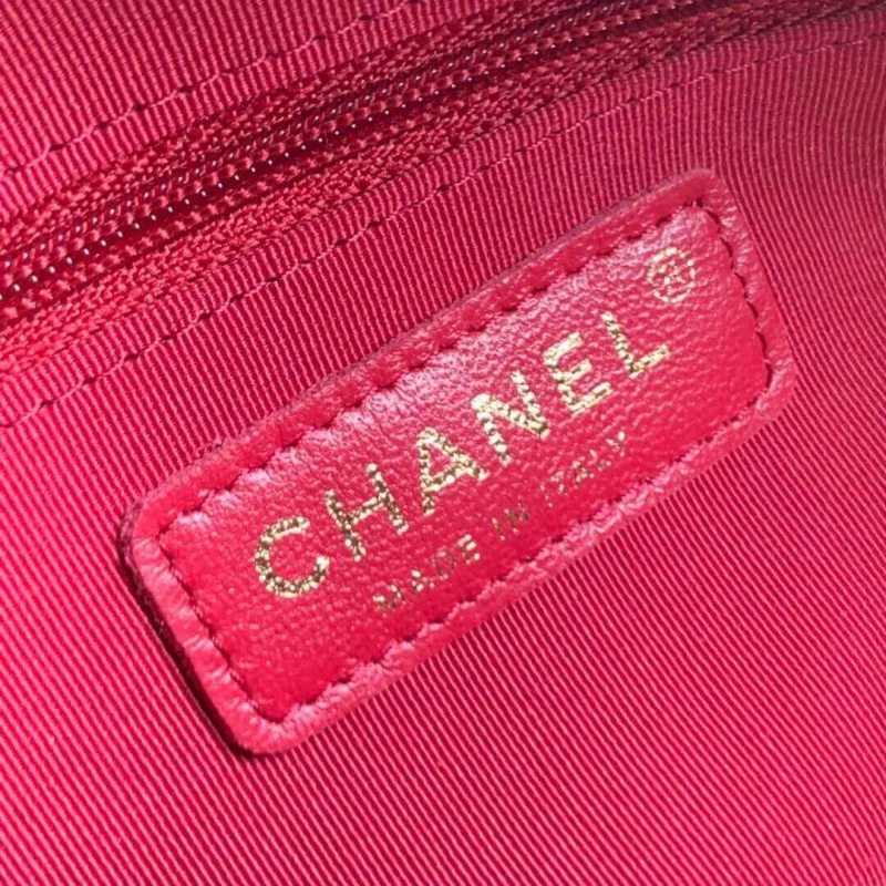 Chanel Shiny Lambskin Small Bowling Bag As1899