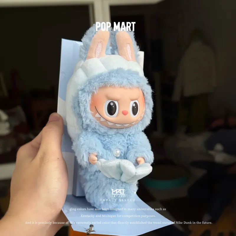 Labubu【Singapore Limited】Merlion Labubu Bubble Mart Vinyl Doll Little Doll POPMART