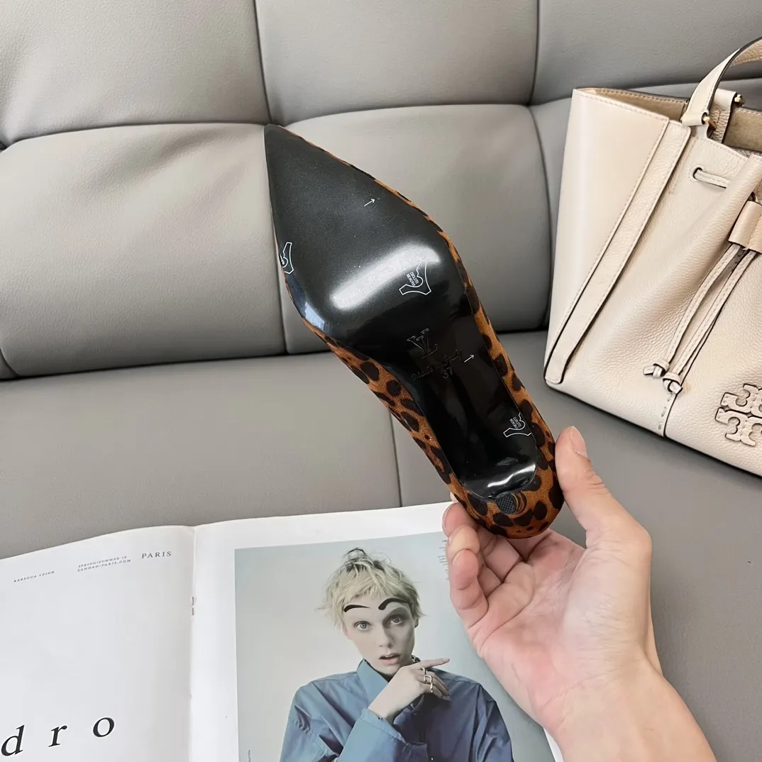 Louis new arrival women shoes heels 6 cm