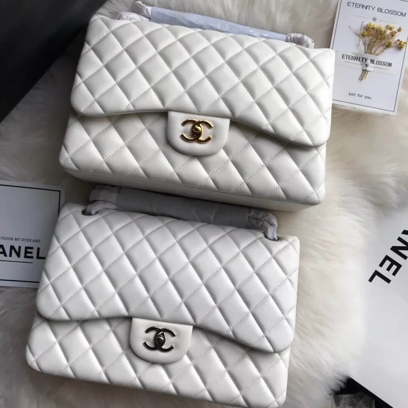 Chanel Lambskin 30Cm Class-Flap Bag A1113
