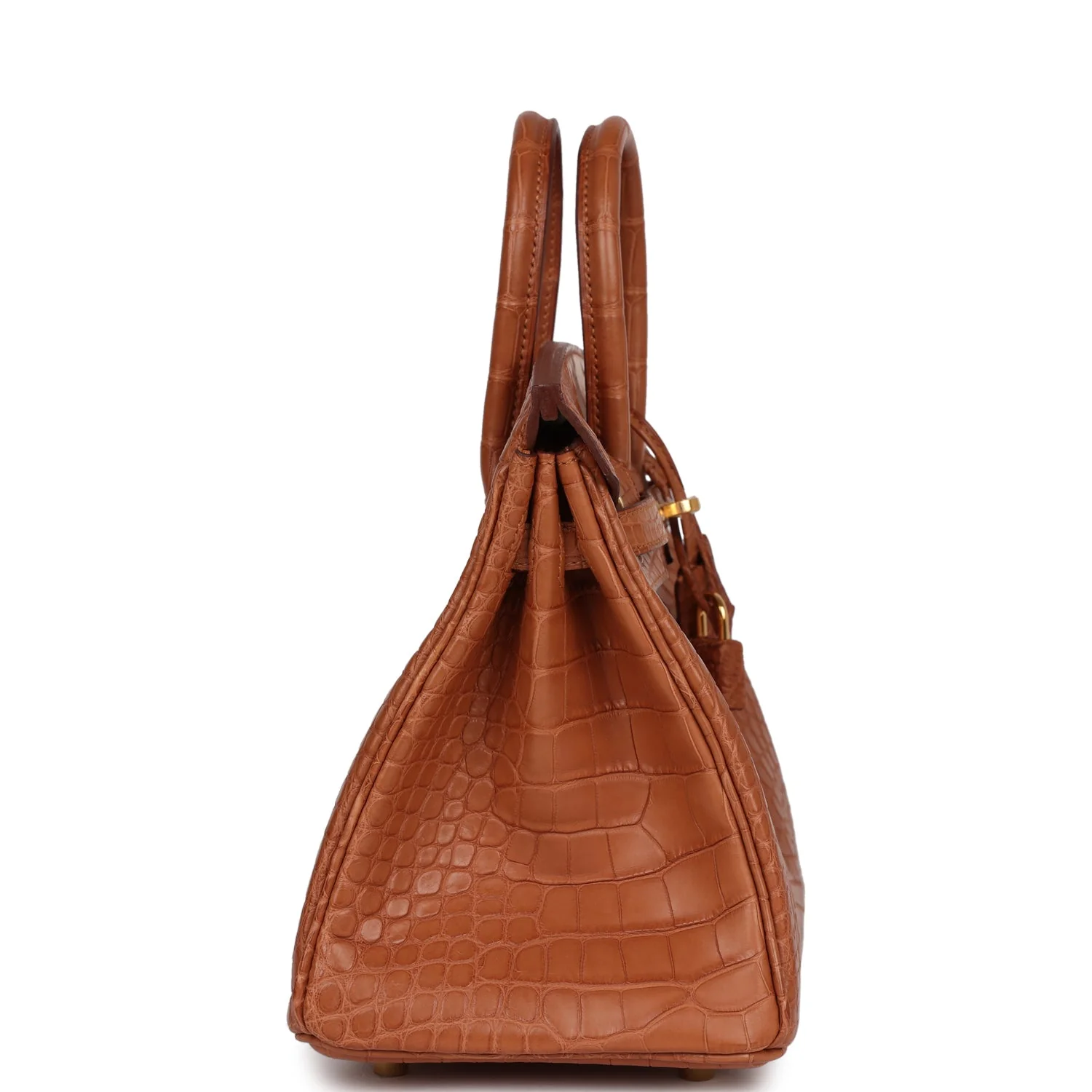 Hermes Birkin 25 Gold Matte Alligator Gold Hardware