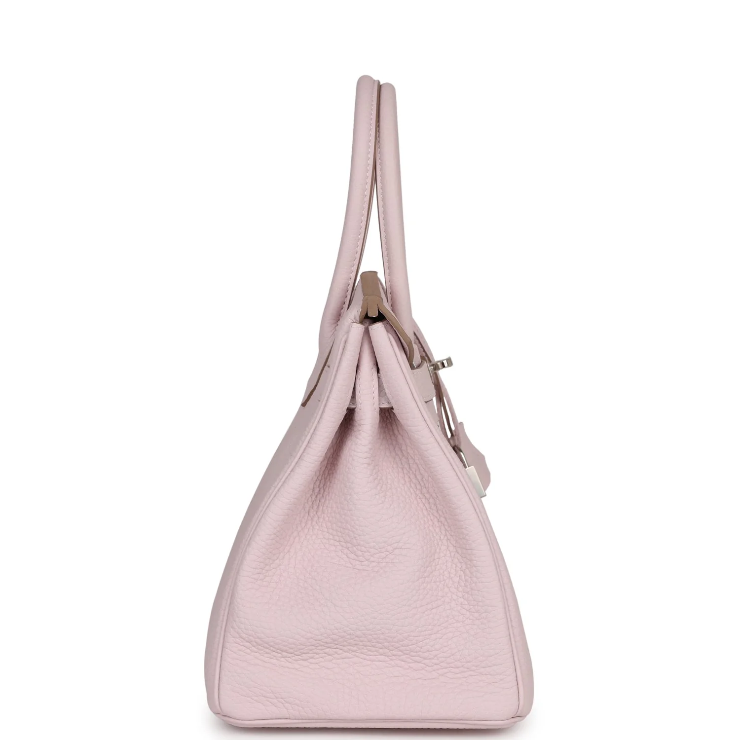 Hermes Birkin 30 Mauve Pale Clemence Palladium Hardware