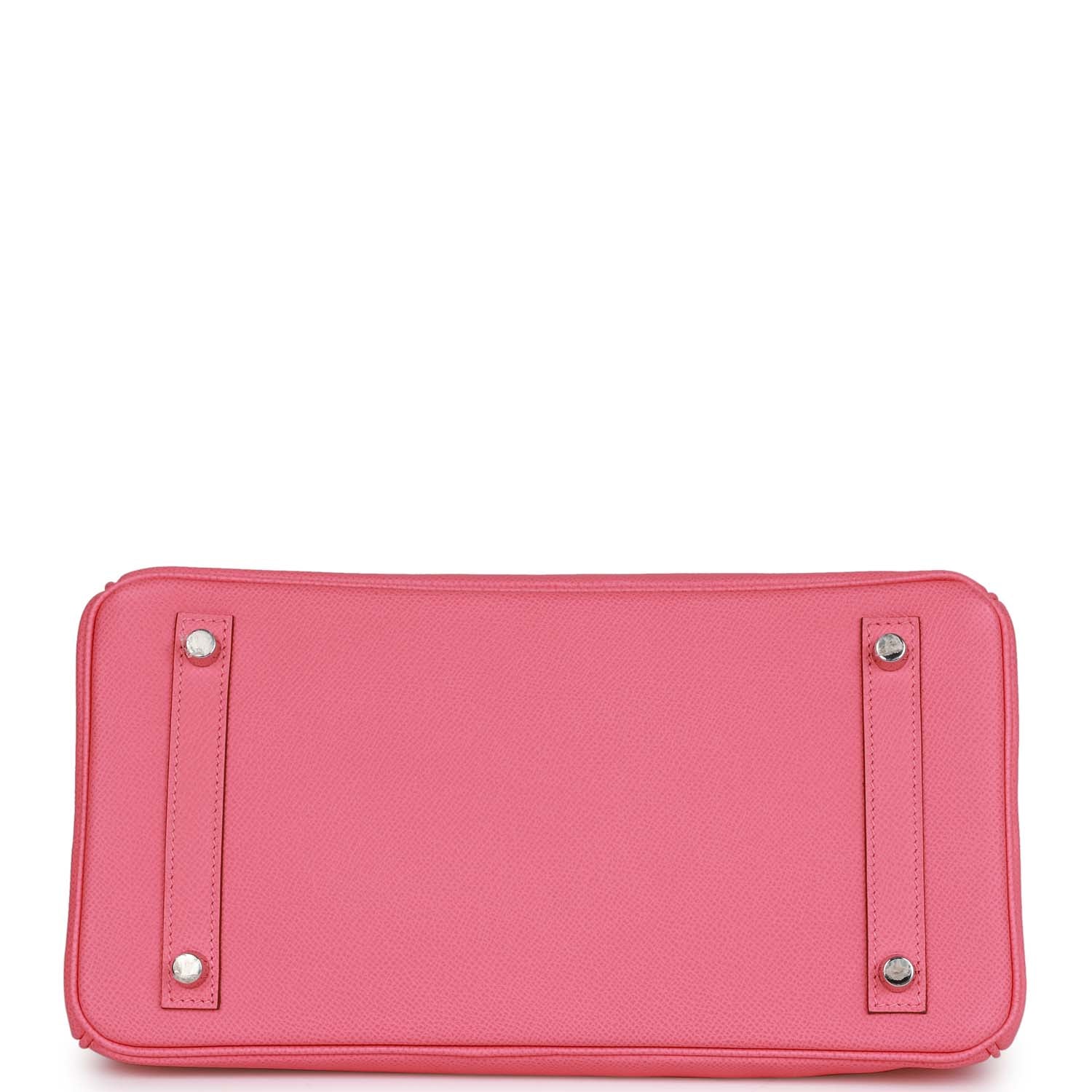 Pre-owned Hermes Birkin 30 Rose Confetti Epsom Palladium Hardware