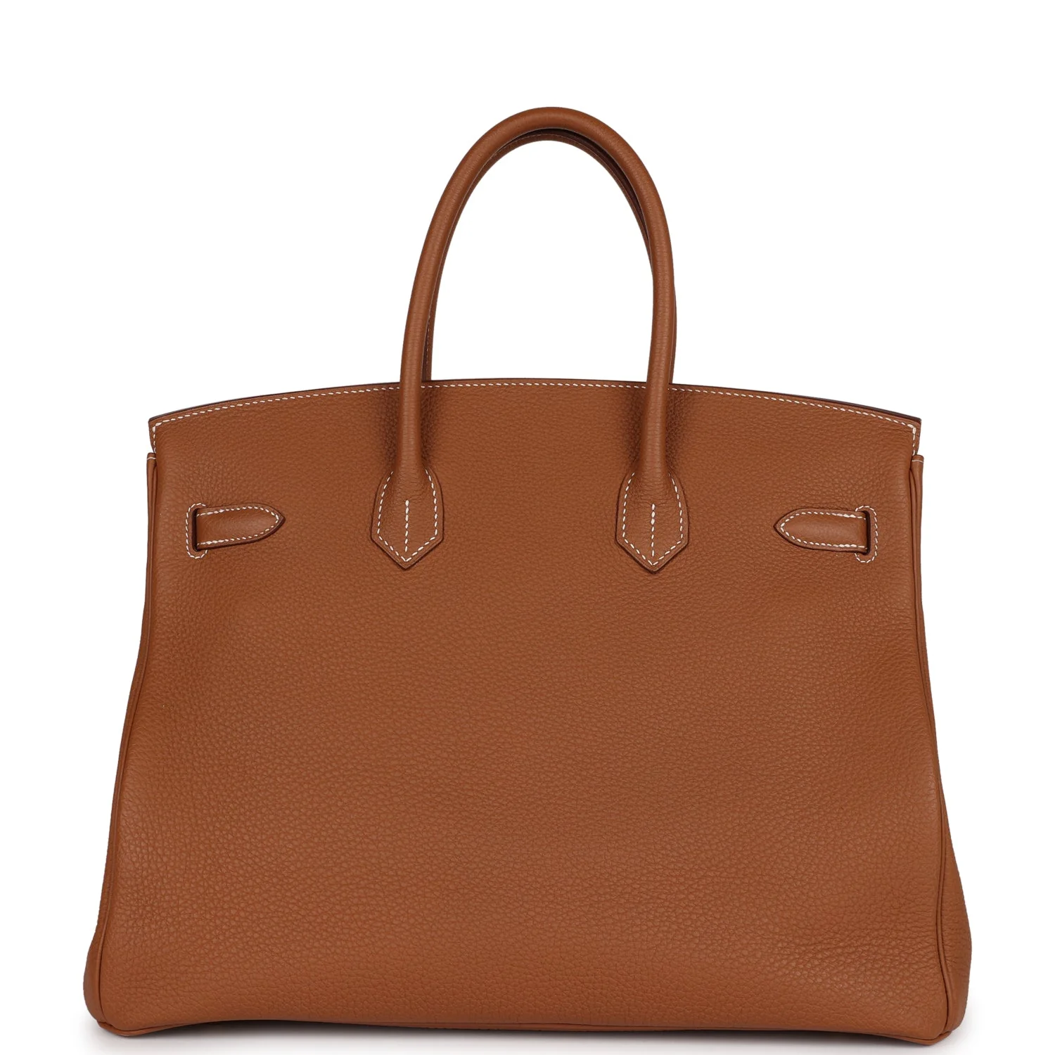 Pre-owned Hermes Birkin 35 Gold Togo Gold Hardware