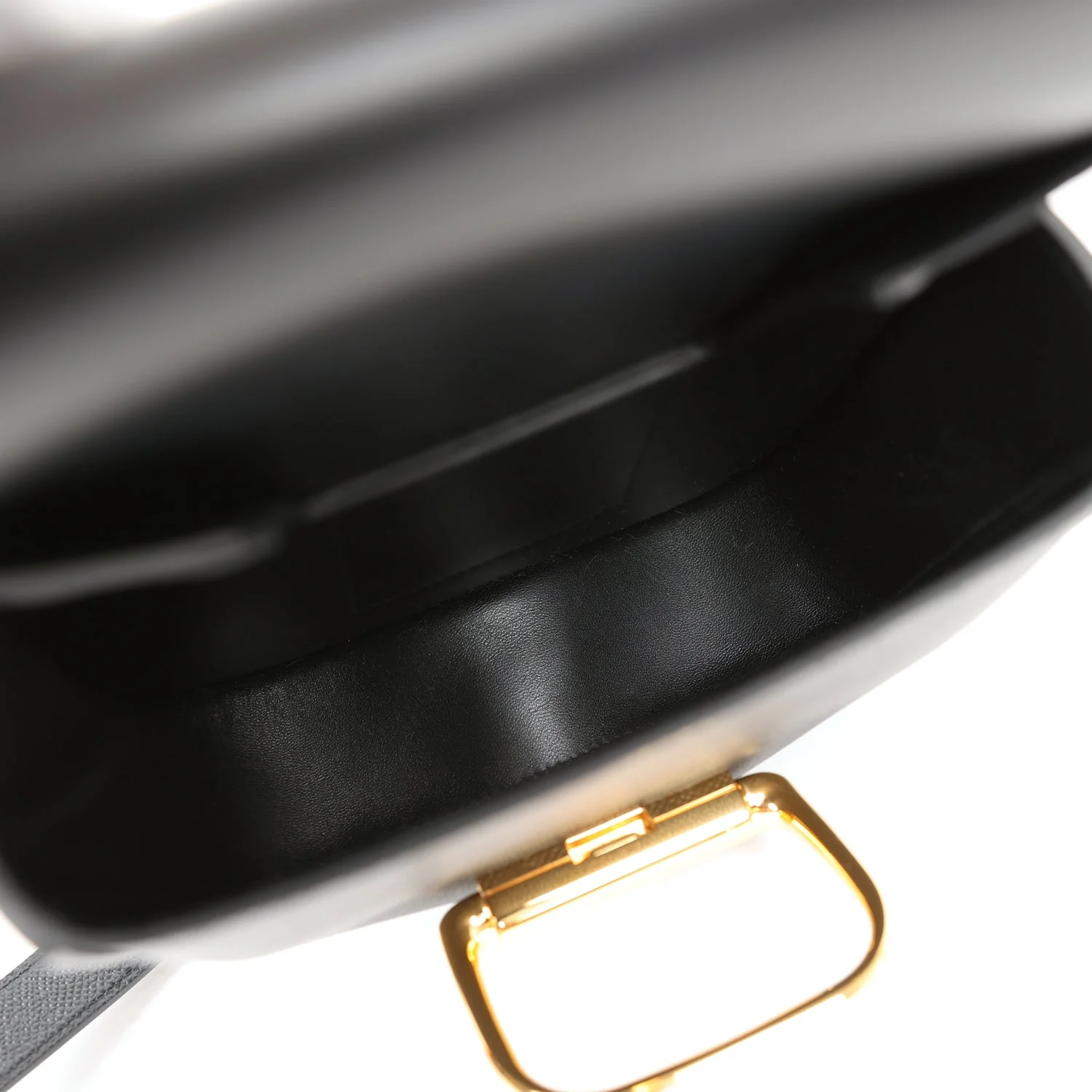 Hermes Della Cavalleria Mini Black Epsom Gold Hardware
