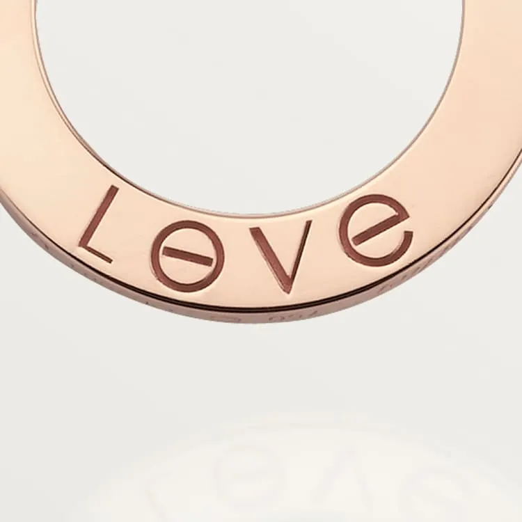 LOVE NECKLACE, 3 DIAMONDS