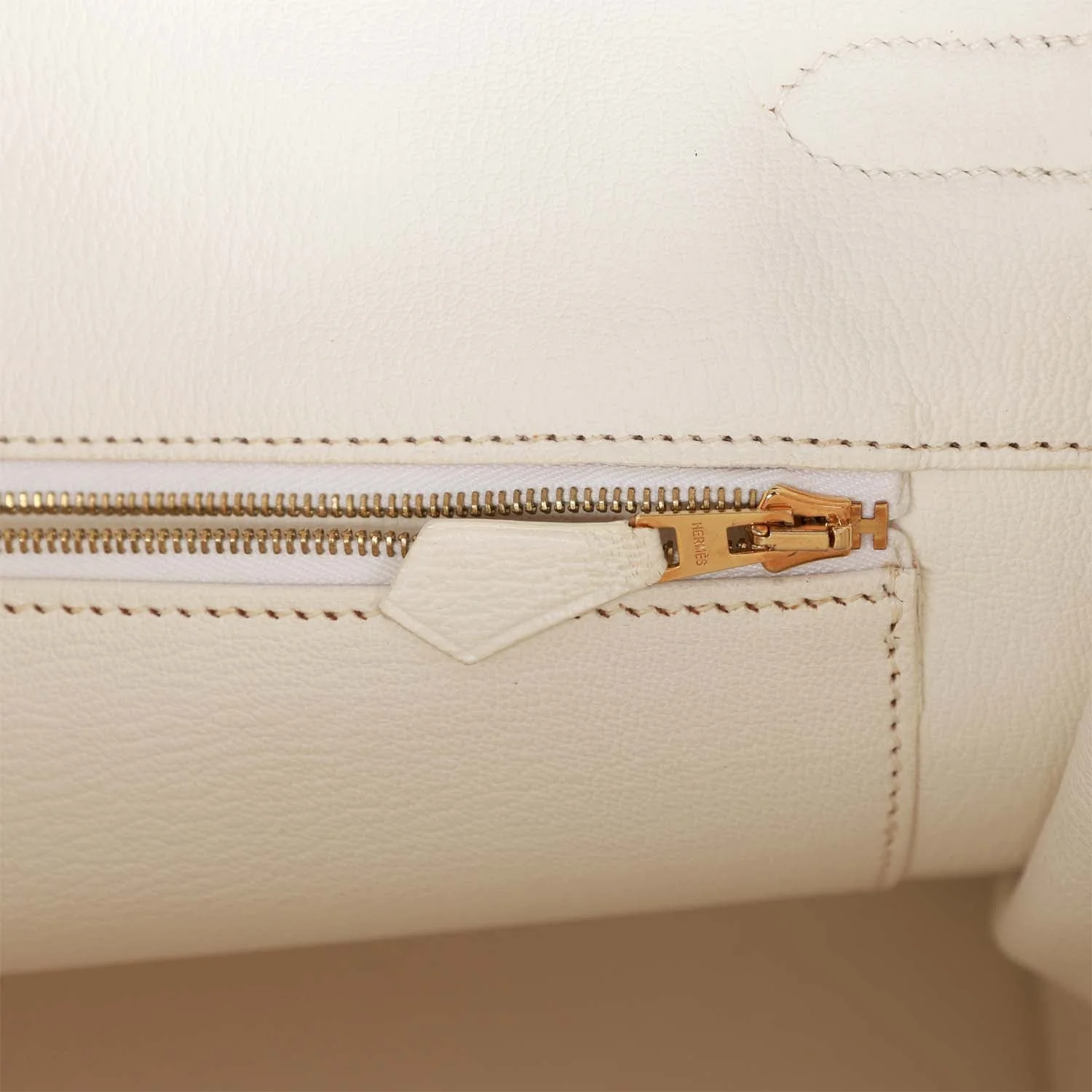 Pre-owned Hermes Special Order (HSS) Birkin 35 Black and White Clemence Gold Hardware