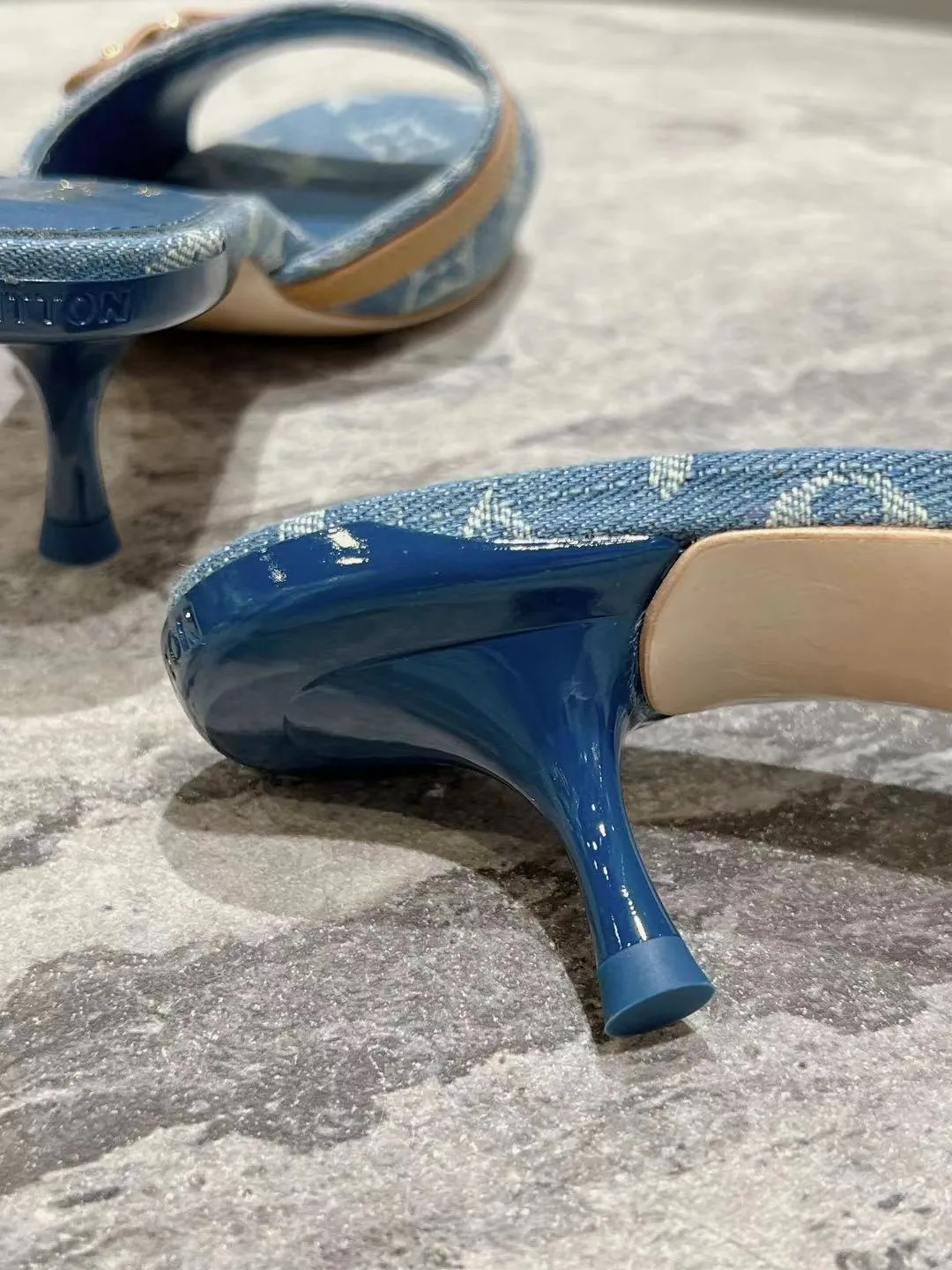 Louis ss24 new arrival denim shoes