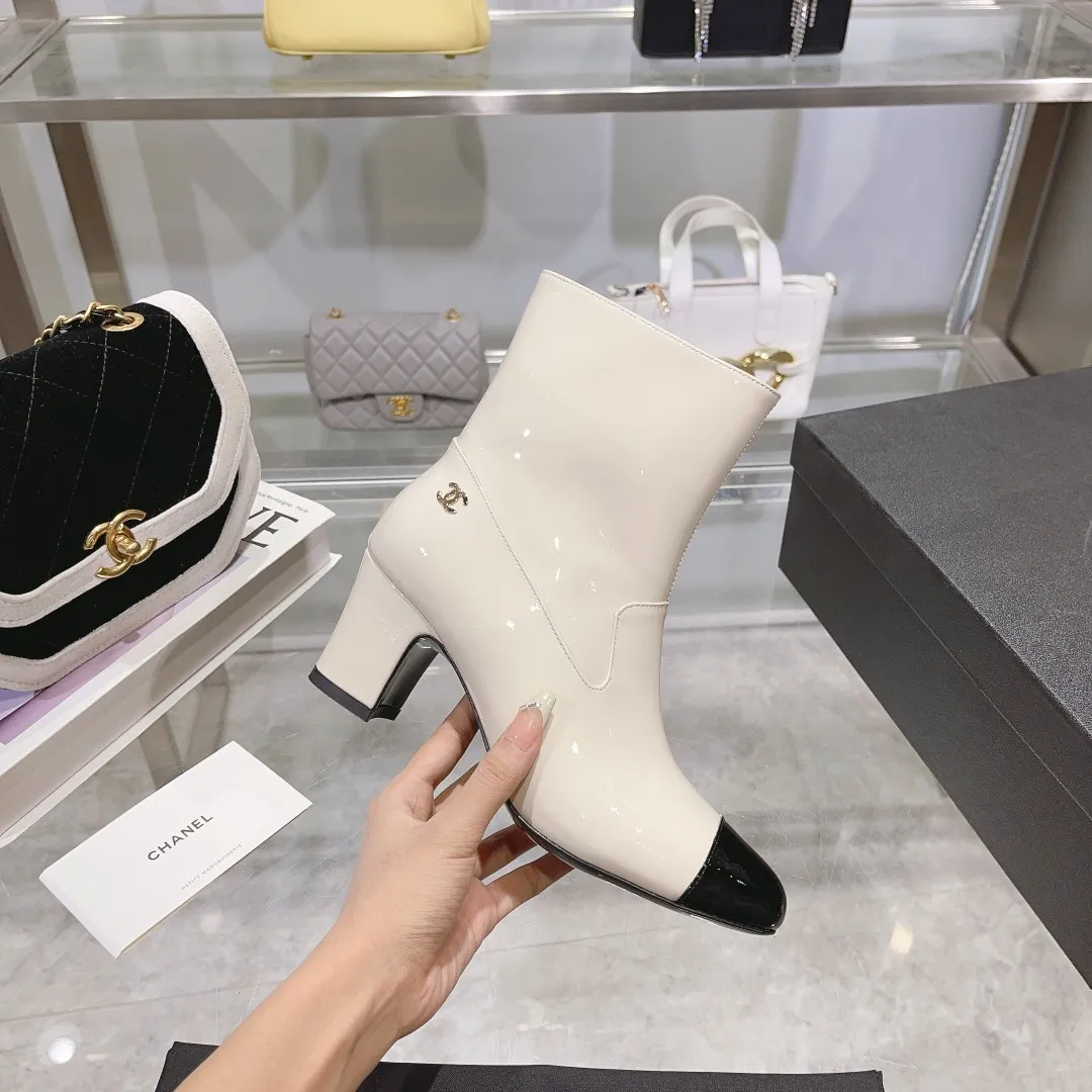 cc women boots heels 65 mm