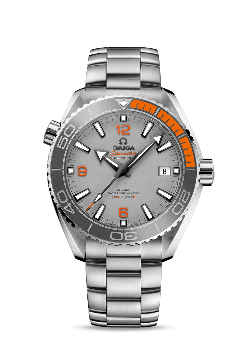 PLANET OCEAN 600M Gray / Orange 43.5mm