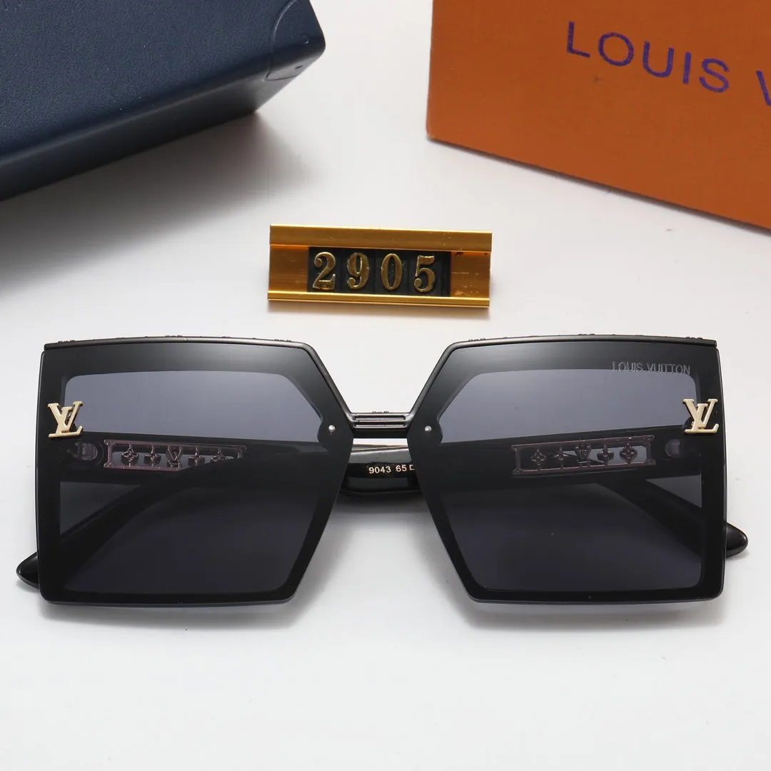 7 color fashion printing square polarized sunglasses