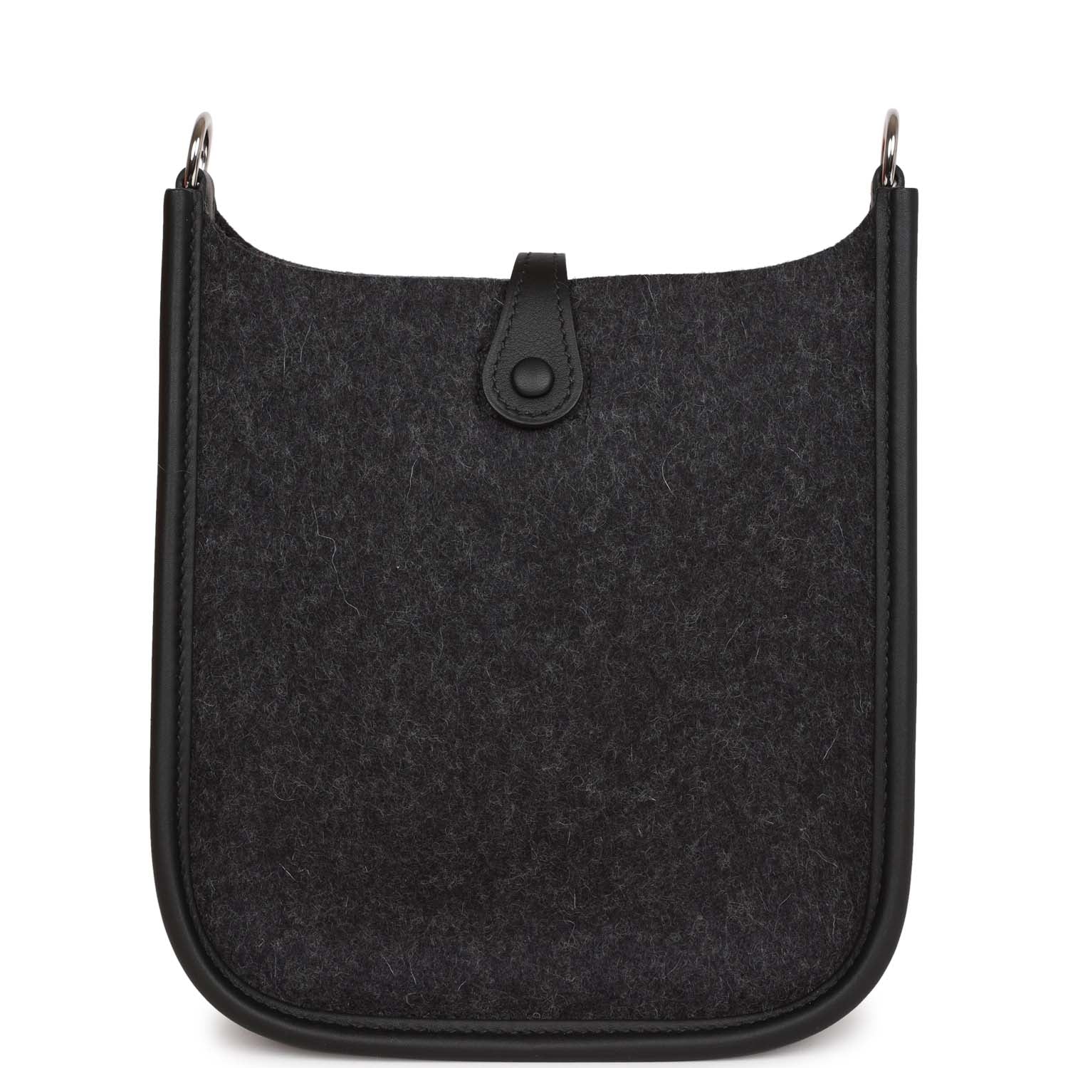 Hermes Evelyne TPM Graphite Feutre and Black Swift Palladium Hardware