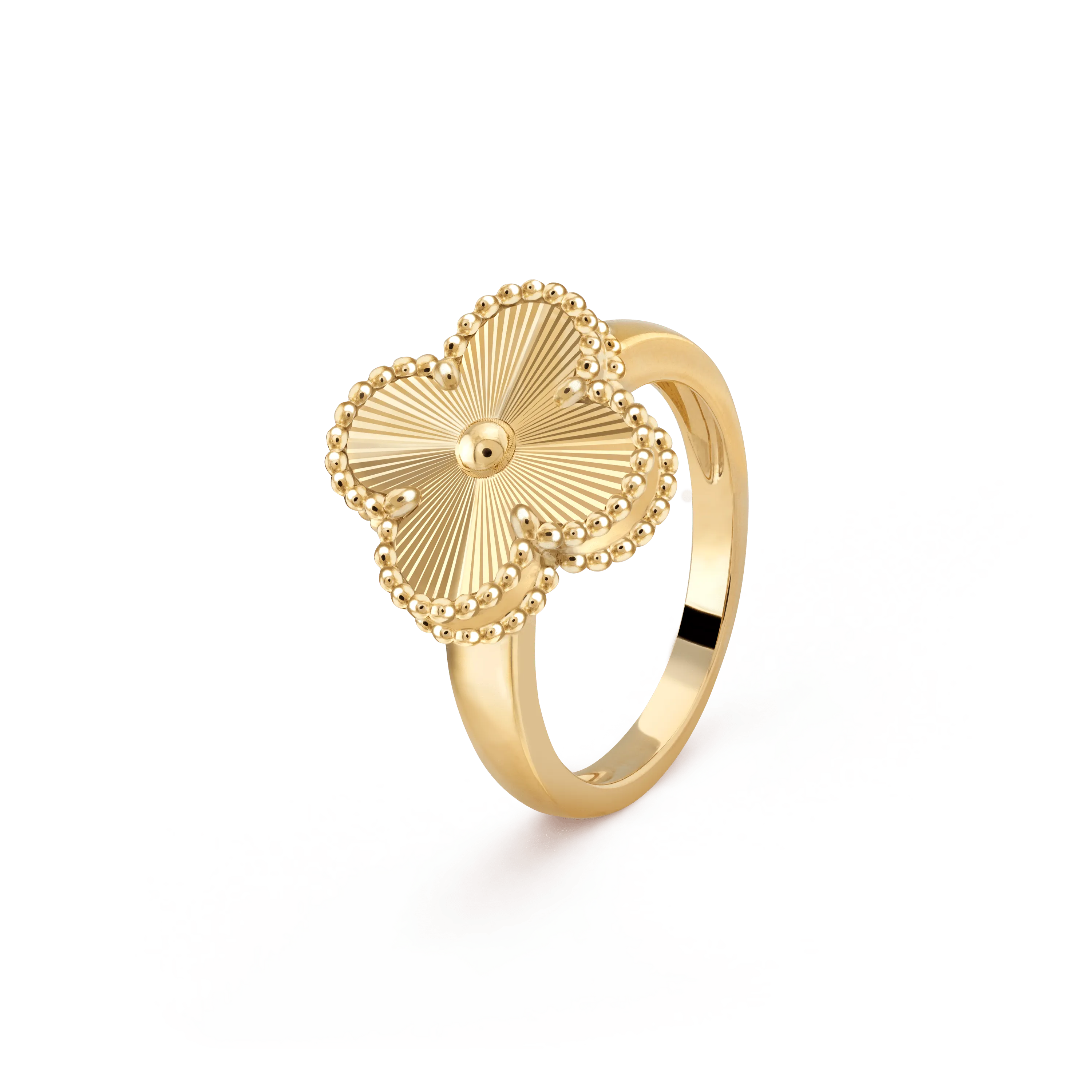 18K Van Cleef & Arpels Vintage Alhambra Ring