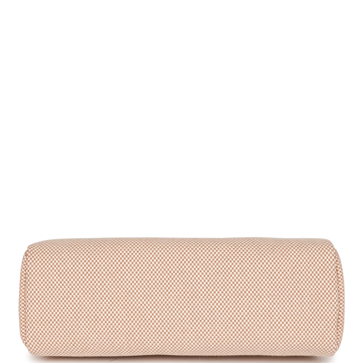 Hermes Herbag Zip Pm 31 Ecru Beige and Naturel Viking Criss Toile Fauve Hunter Gold Hardware