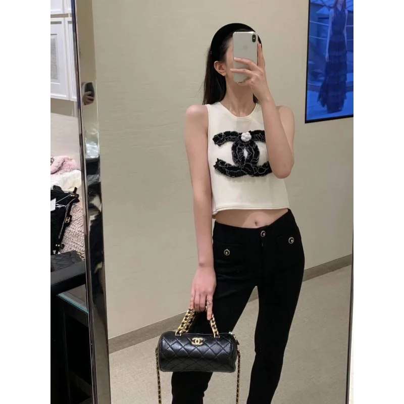 Chanel Shiny Lambskin Small Bowling Bag As1899