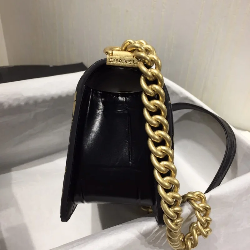 Chanel Small Boy Chanel Handbag A67085 Gold