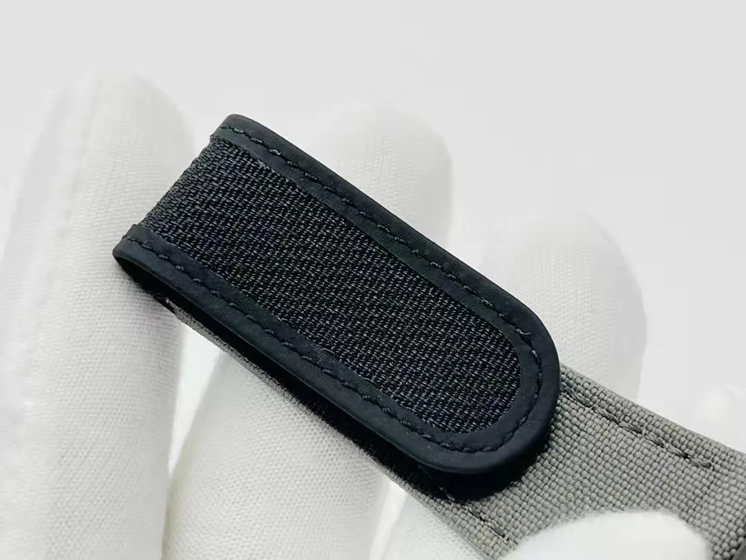 RM055 Skeleton Dial Black Bezel Gray Canvas Strap RMS RMUL2