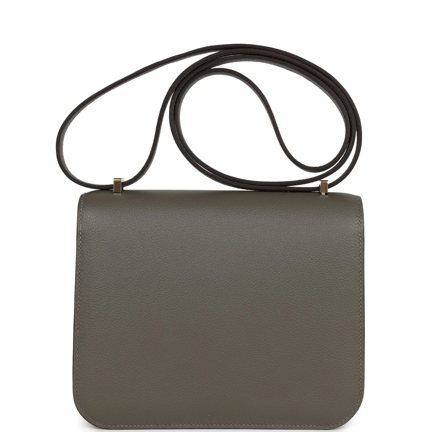 Hermes Constance 1-18 Gris Meyer Verso Evercolor Permabrass Hardware