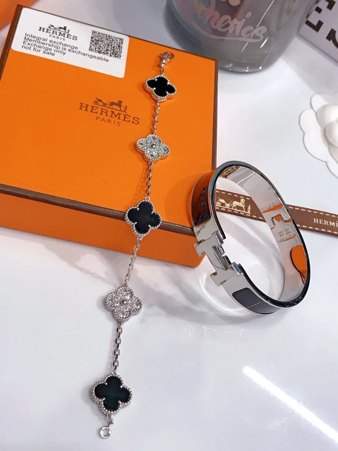 H  CLIC bracelets + VCA bracelet