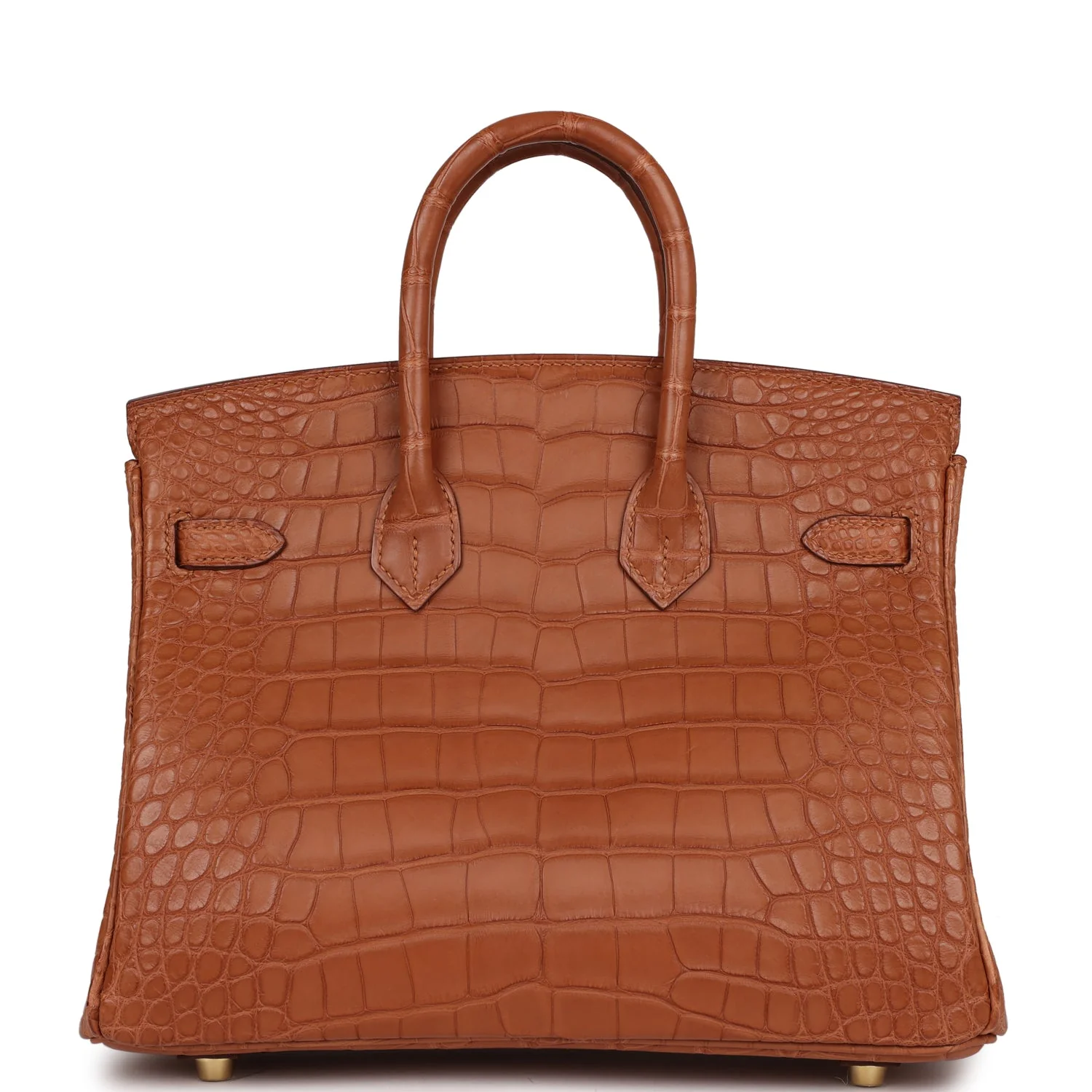 Hermes Birkin 25 Gold Matte Alligator Gold Hardware