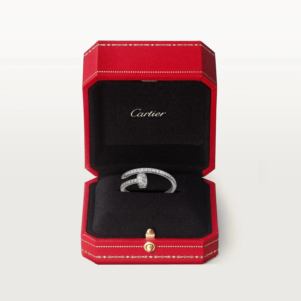car Inspired Juste Un Clou Nail Ring-Diamond Paved
