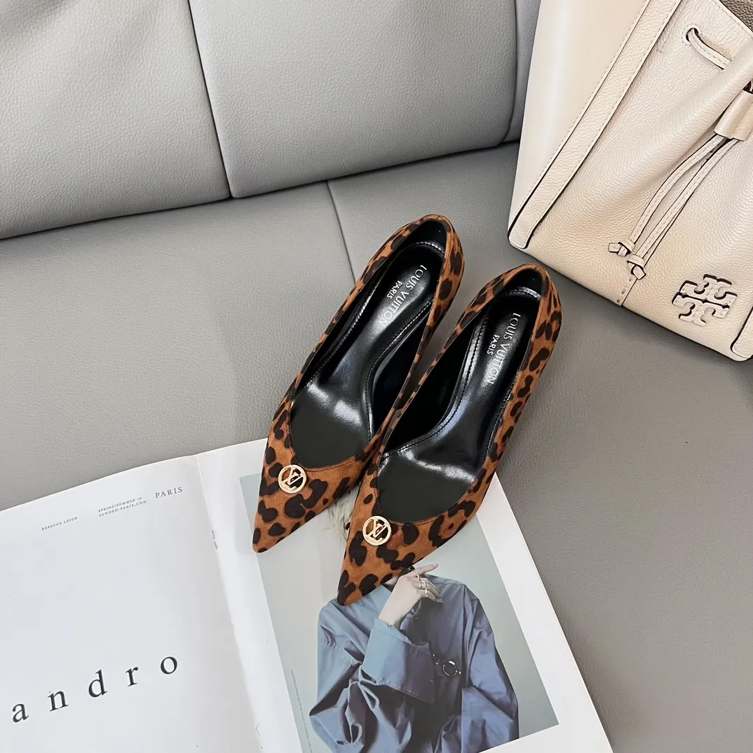 Louis new arrival women shoes heels 6 cm