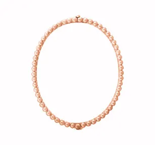 Perlée pearls of gold bracelet, medium model