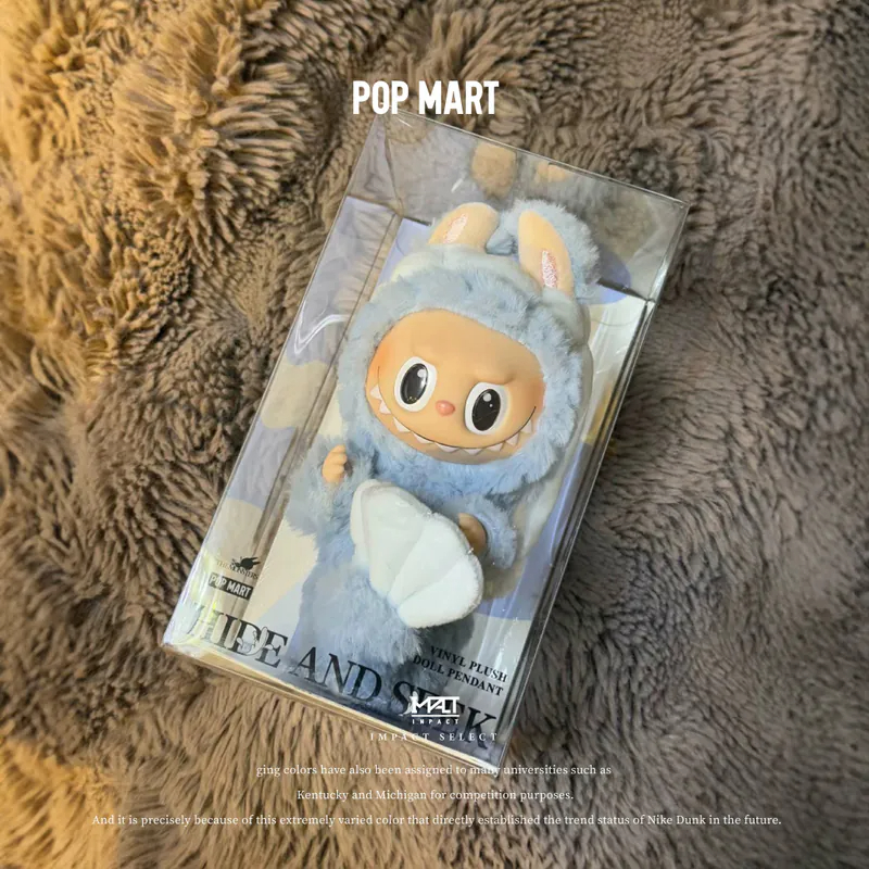 Labubu【Singapore Limited】Merlion Labubu Bubble Mart Vinyl Doll Little Doll POPMART