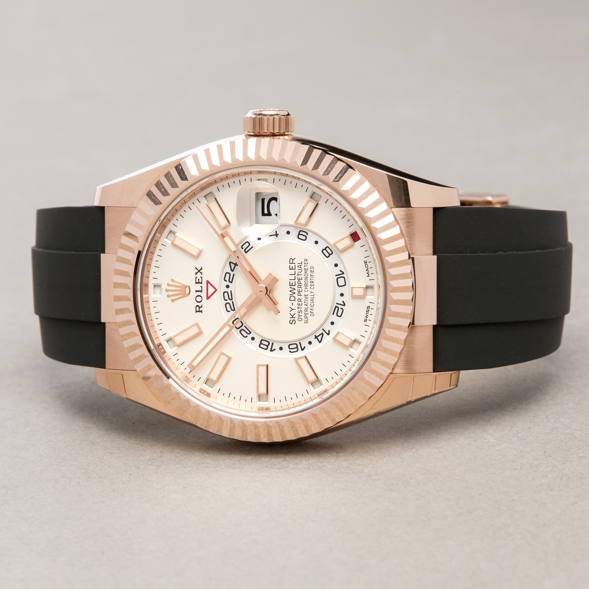 Sky-Dweller Oyster Flex White Dial 42mm