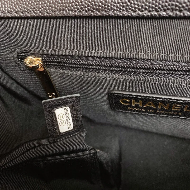 Chanel Quilted Caviar Leather Small Business Affinity Bag A93749