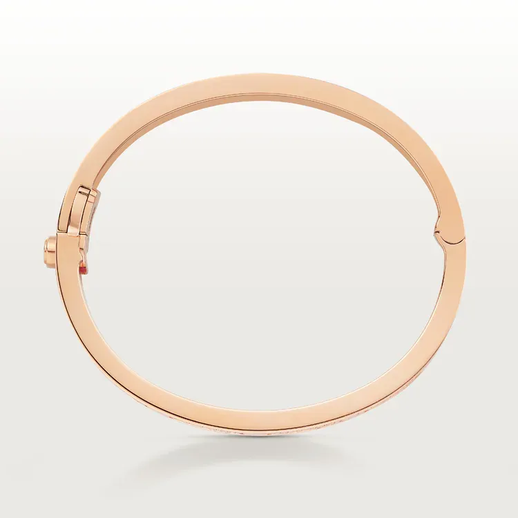 LOVE BRACELET, DIAMOND-PAVED