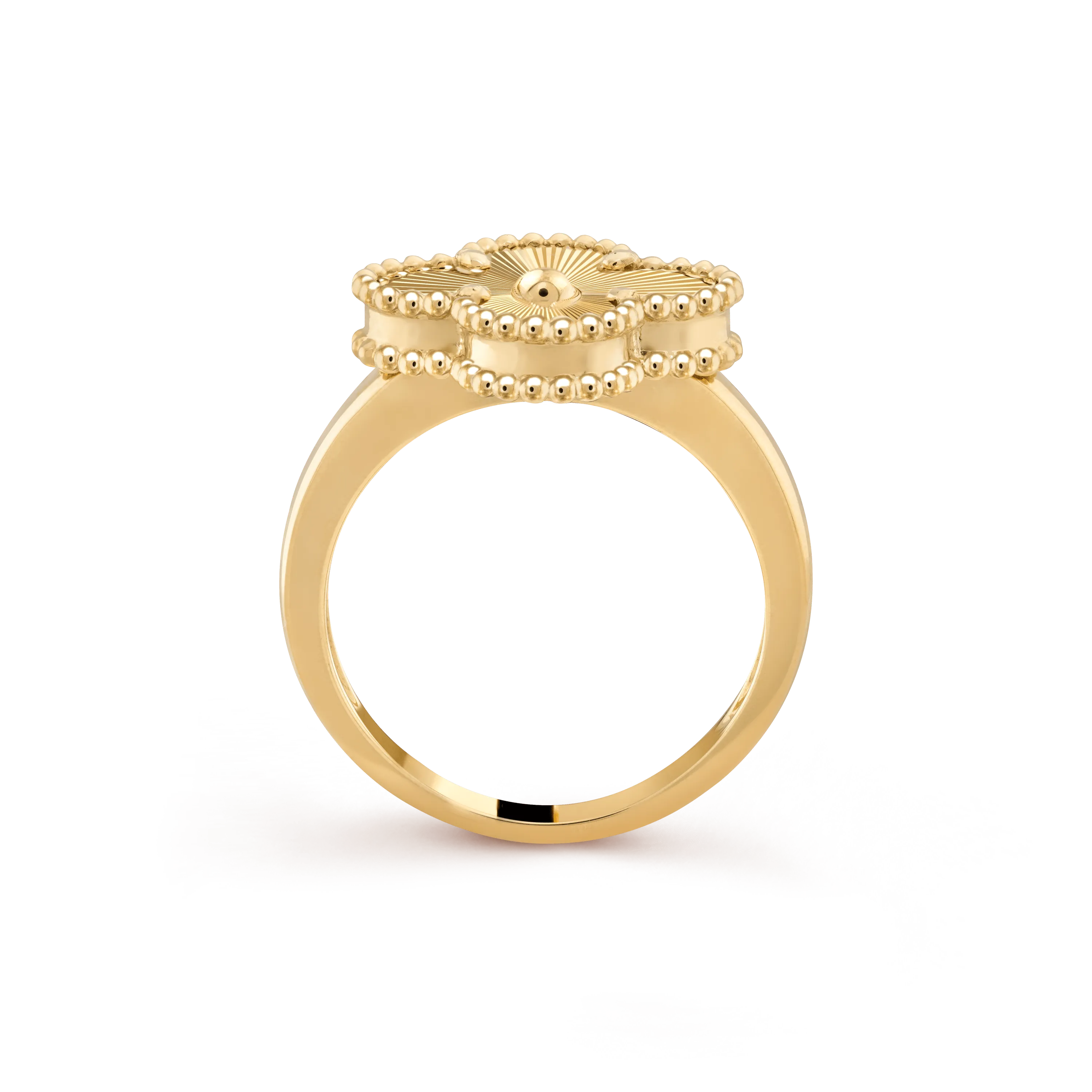 18K Van Cleef & Arpels Vintage Alhambra Ring