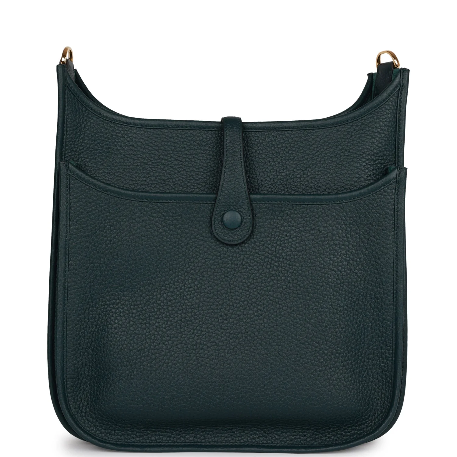 Hermes Evelyne III PM Vert Cypress Clemence Gold Hardware