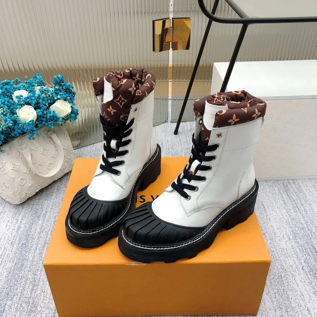 L lou Beaubourg Ankle Boot White For Women lou