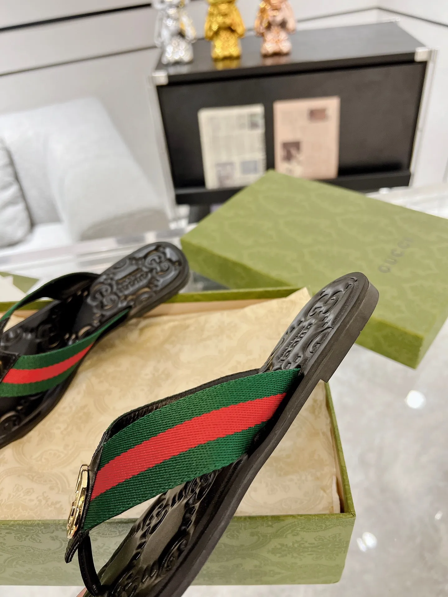 GG new arrival men and women slippers