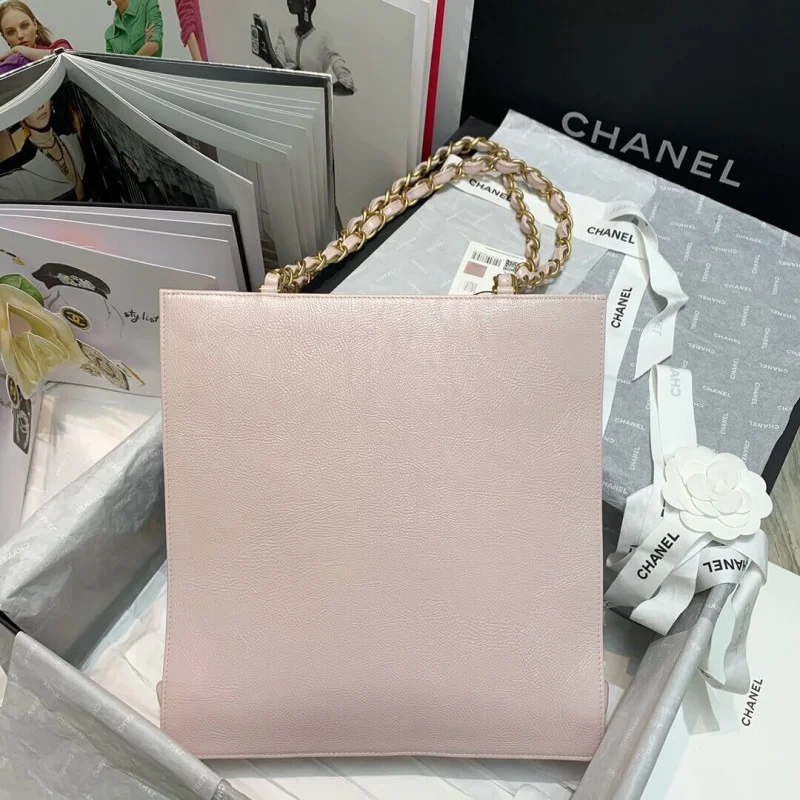 Chanel Shiny Aged Calfskin Shopping Bag As1945