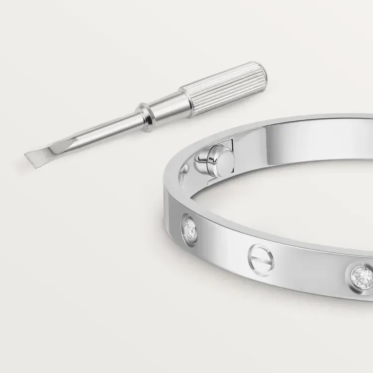 LOVE BRACELET, 4 DIAMONDS