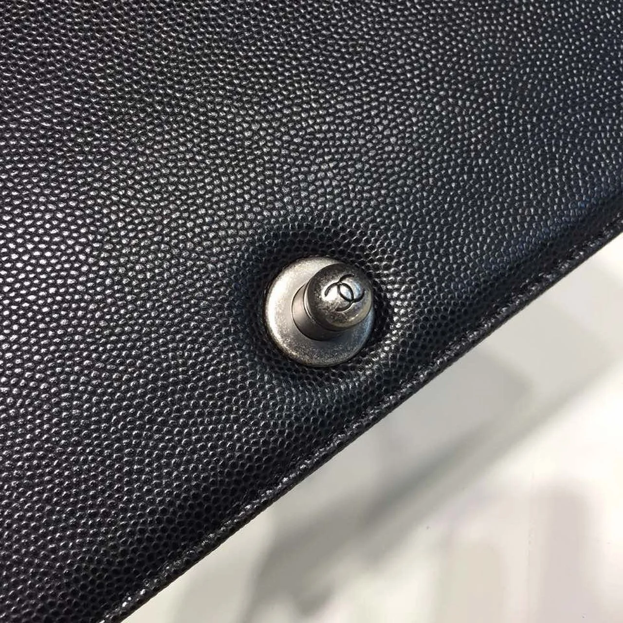 Chanel Boy Handbag Silver Hardware Black For Women, Women’s Handbags, Shoulder And Crossbody Bags 9.8in/25cm A67086