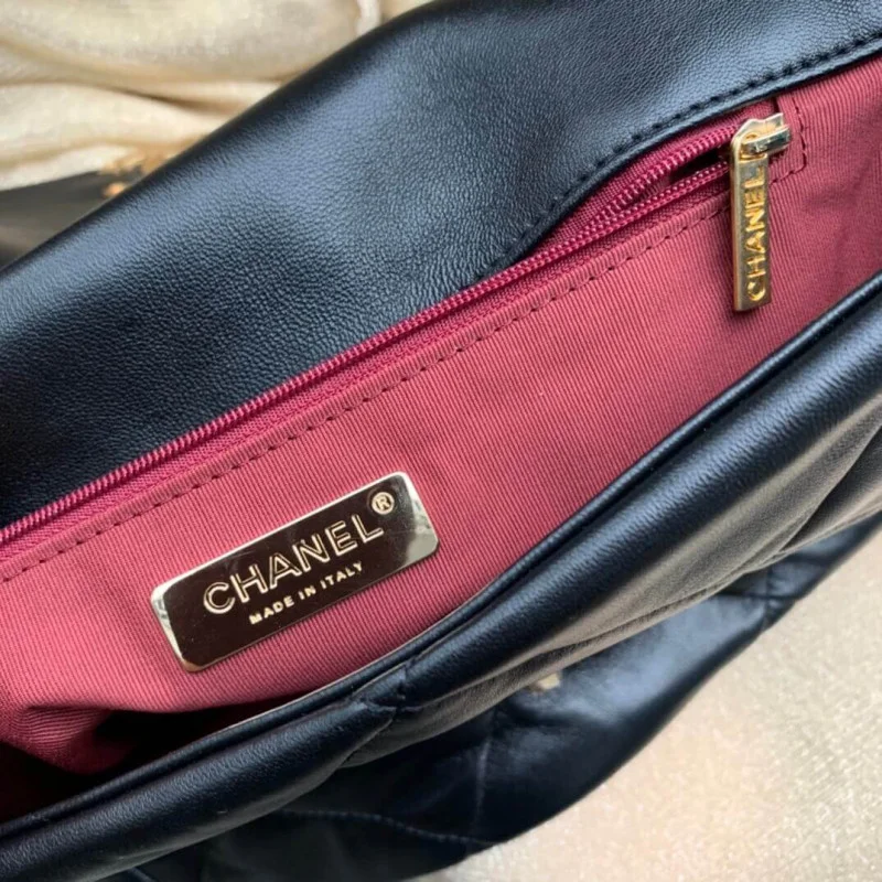 Chanel 19 Large Lambskin Flap Bag As1161