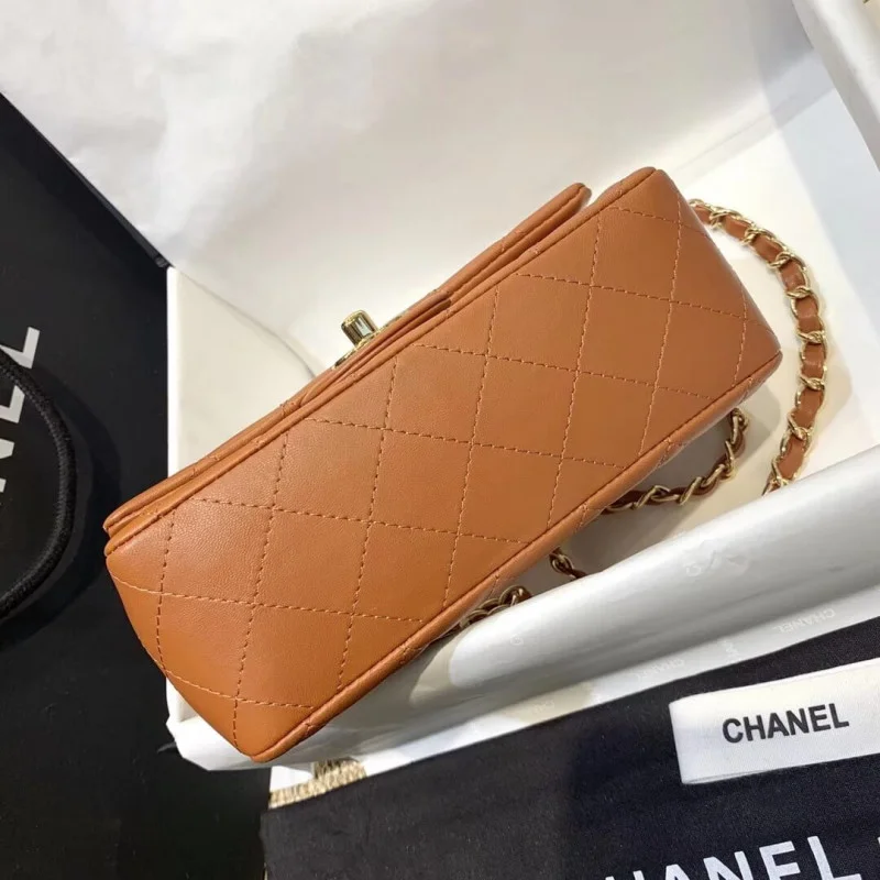 Chanel Lambskin 20Cm Class-Flap Bag 1116