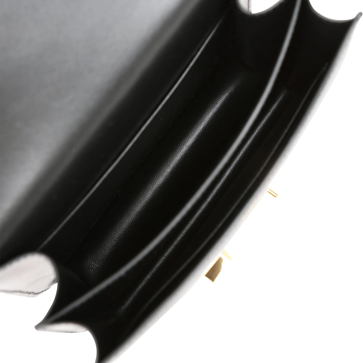 Hermes Constance 18 Black Tadelakt and Lizard Gold Hardware